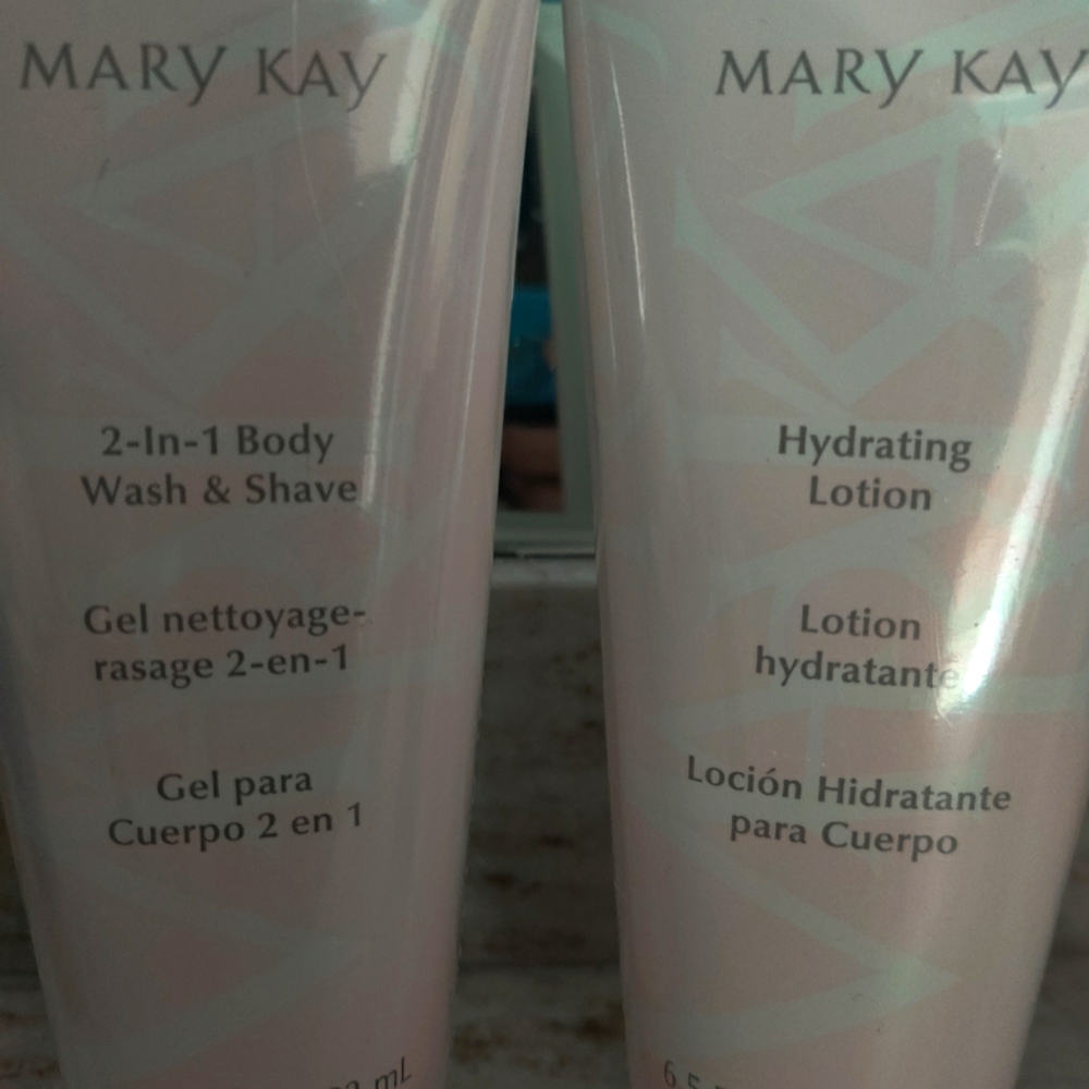2 in 1 body wash and shave cream